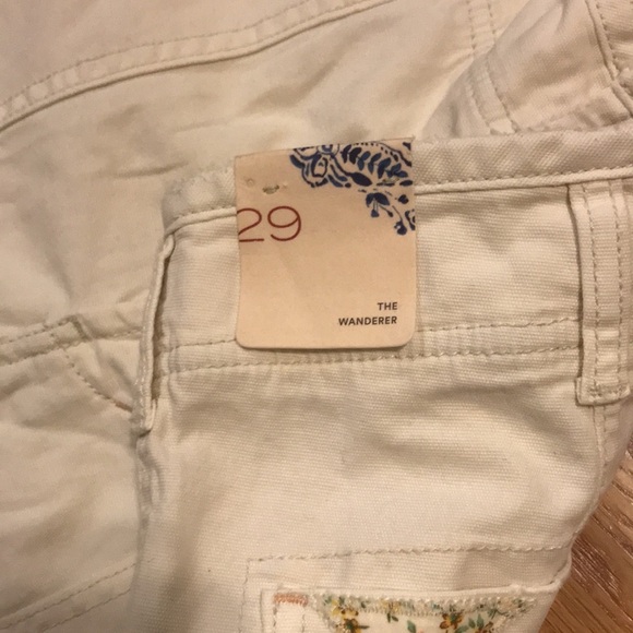 NWT Anthropologie Pilcro the Wanderer Relaxed Patchwork Size 29 or 31 Last pair! - Picture 14 of 17